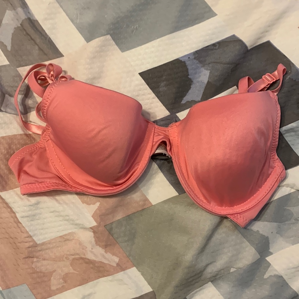 Pink bra